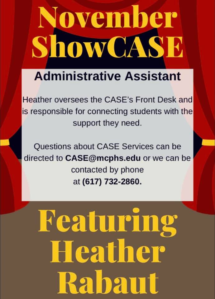 The November ShowCASE Presents: Heather Rabaut! Heather is the ...