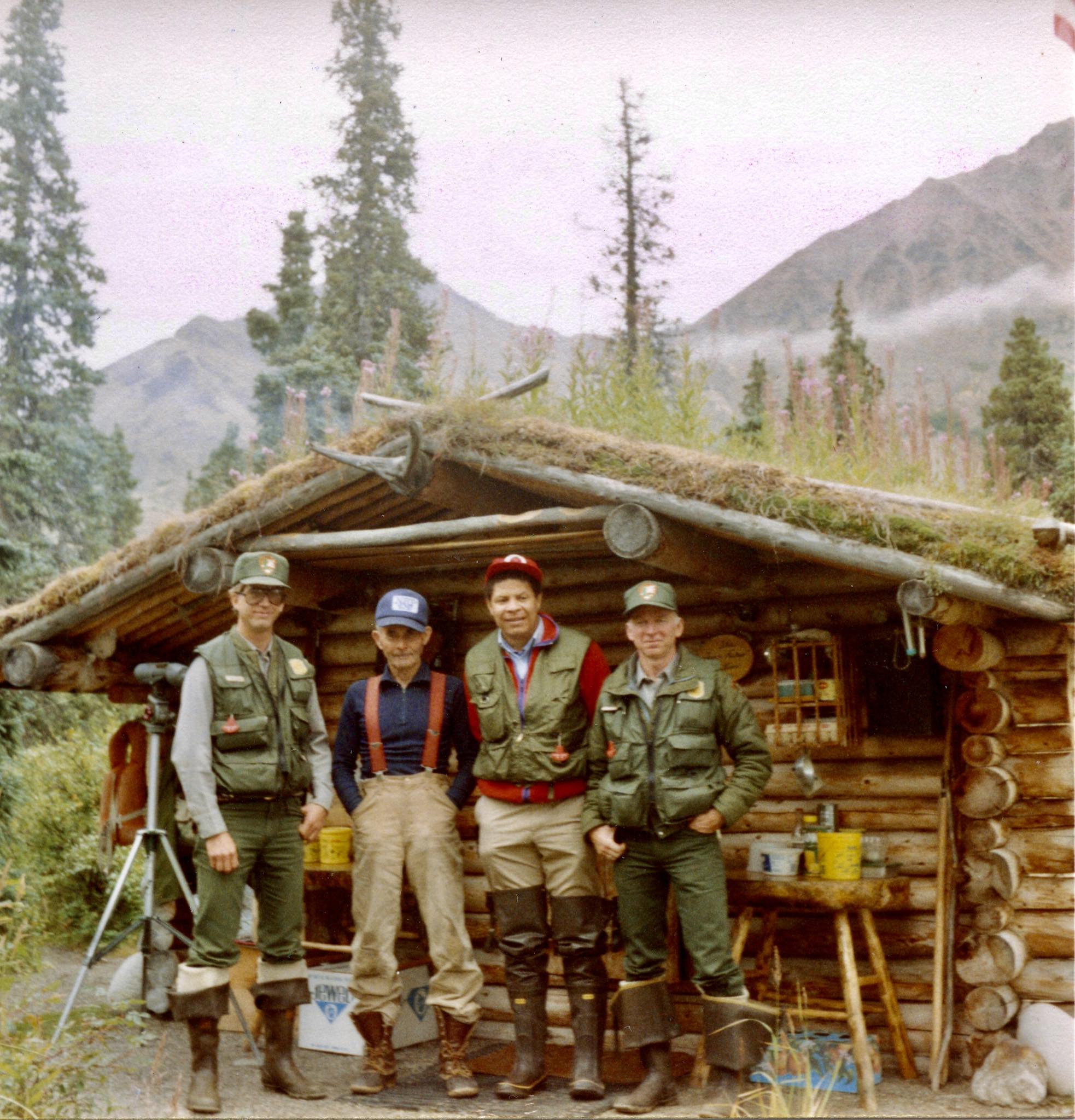 The Alaska Frontier Group | In the photo….with Dick Proenneke (red ...