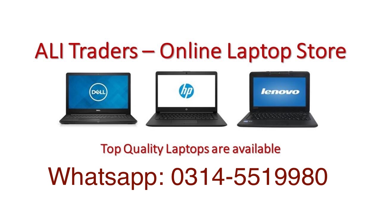 ALI Traders - Online Laptop Store | Islamabad