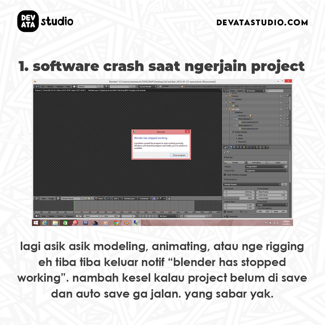 Devata Studio - hai guys, sebagai seorang animator pasti...