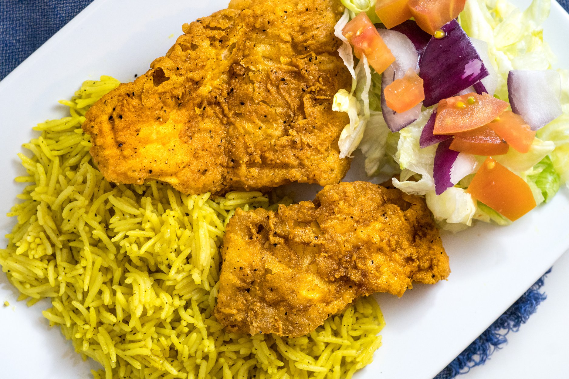 The Halal Spot - Our Fried Fish Platter is the perfect...