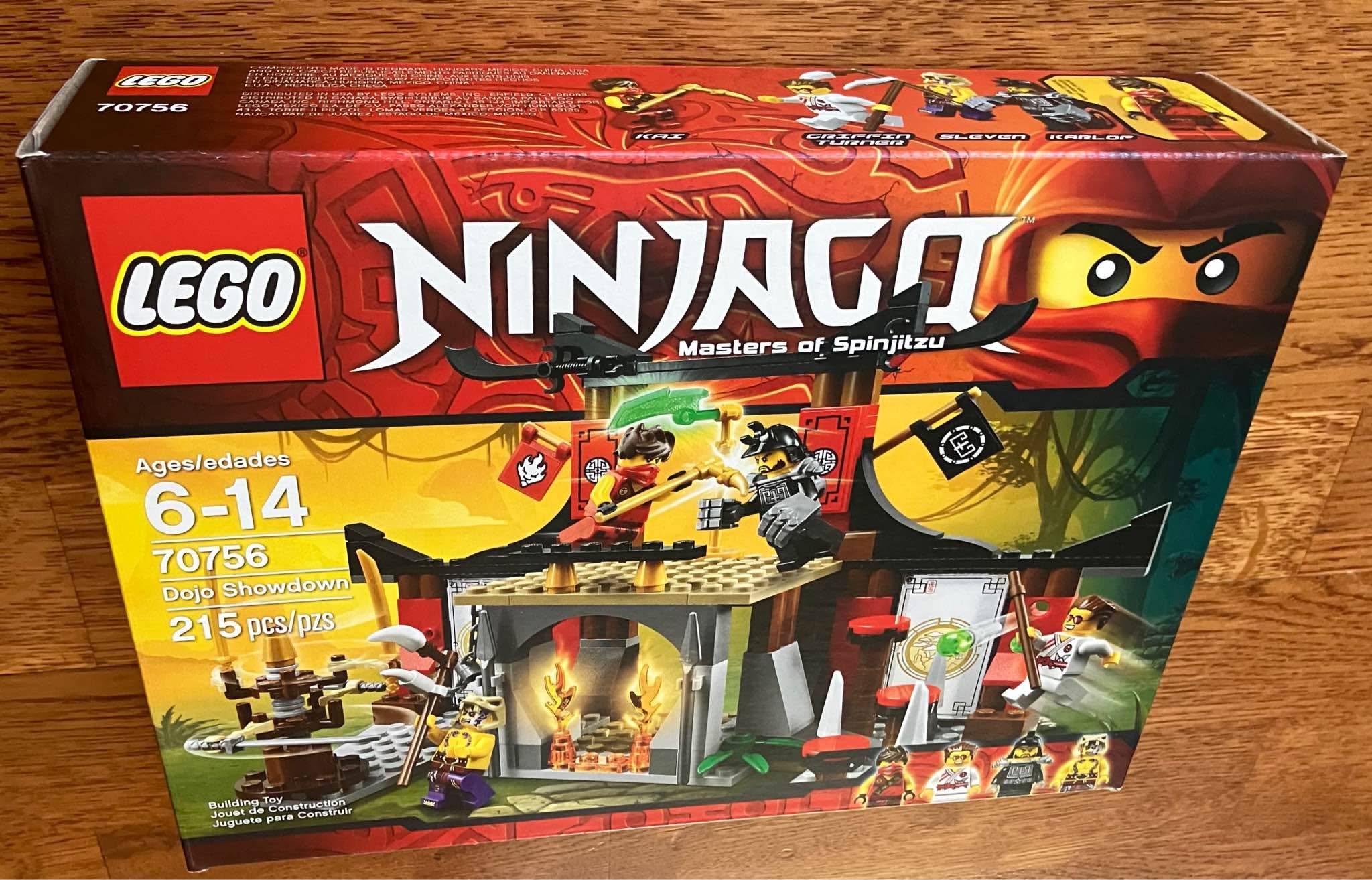 LEGO NINJAGO: Dojo Showdown (70756) - New in Sealed Box - Building Sets ...