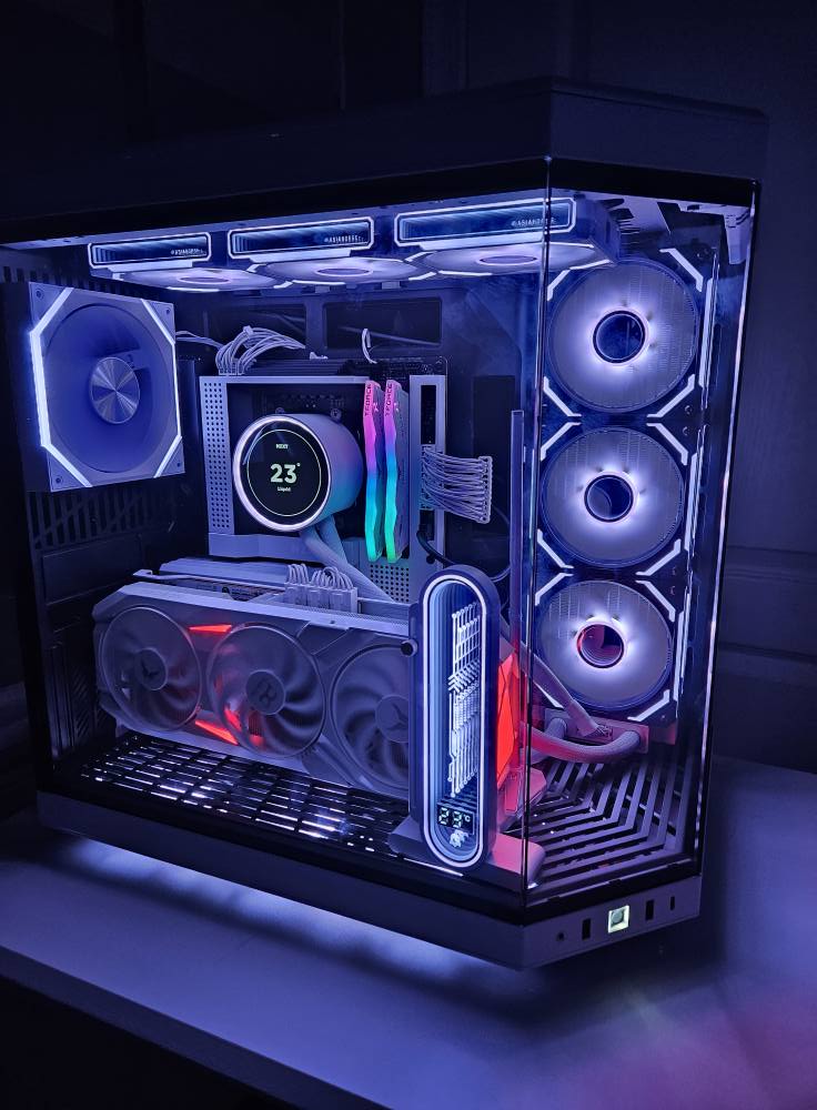 First custom PC build with Ryzen 9 7900X and Radeon RX 9070XT