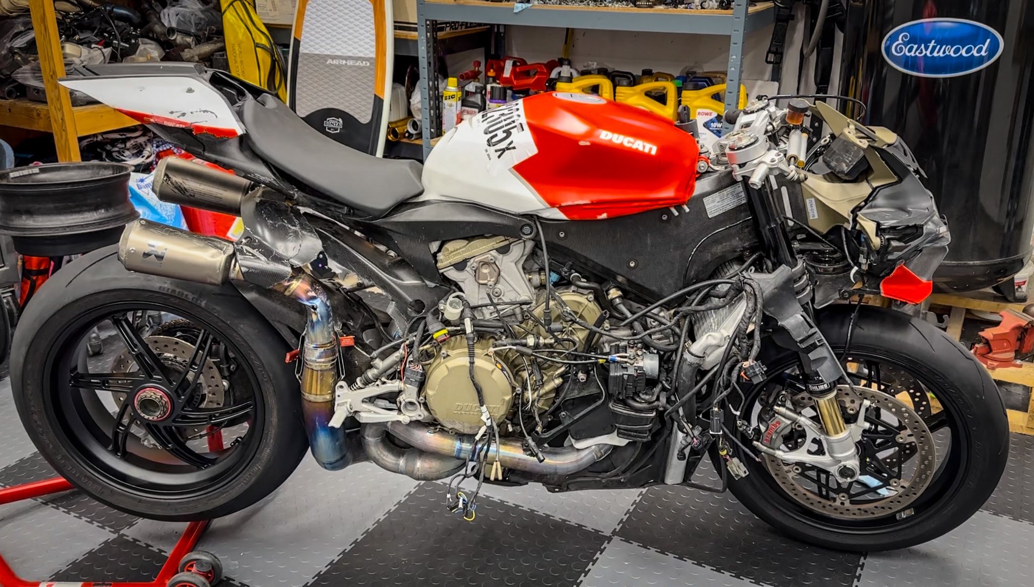 The Superleggera was getting jealous of all the attention the new