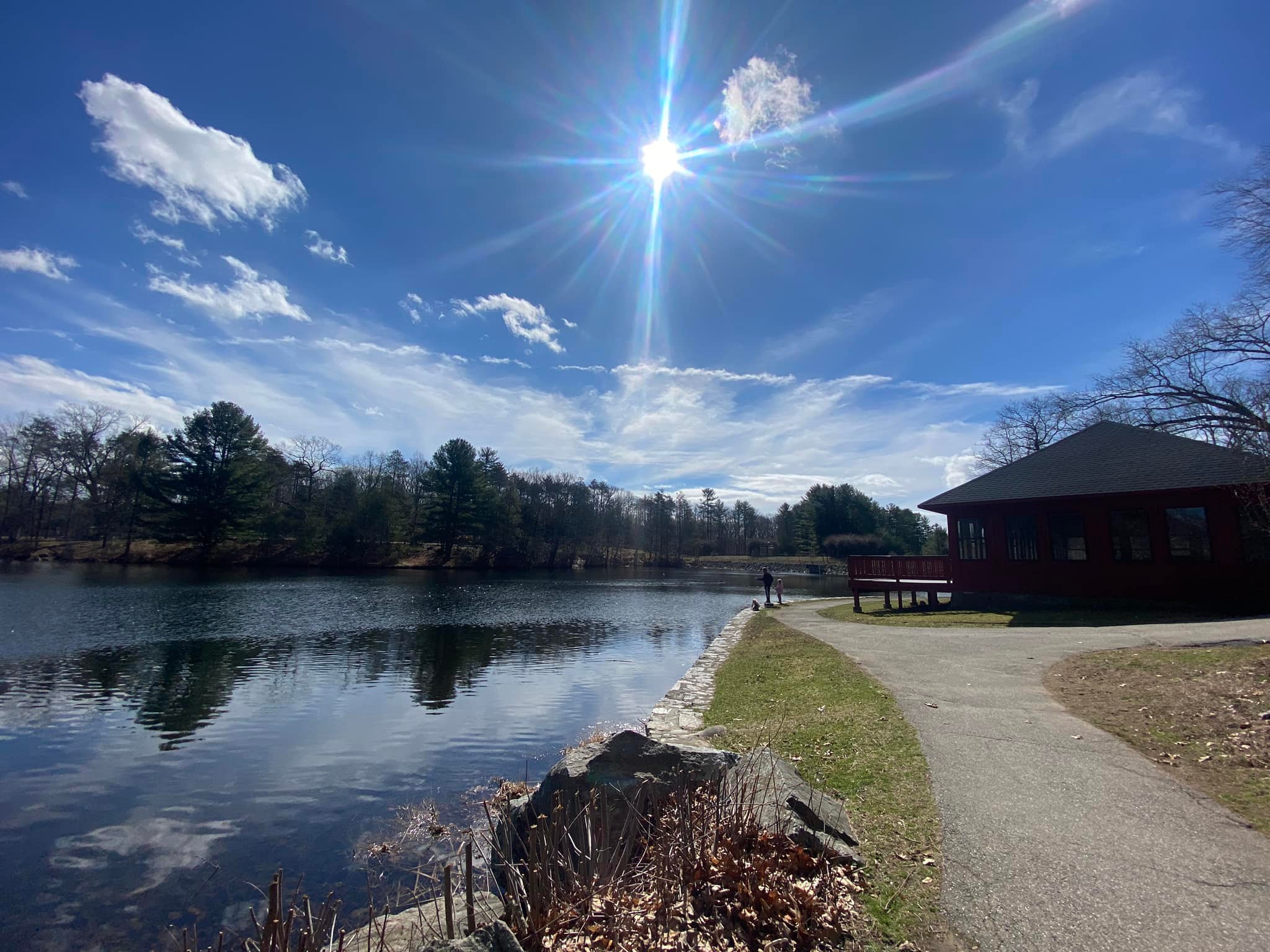 Happy Spring! Took a quick pre show walk before