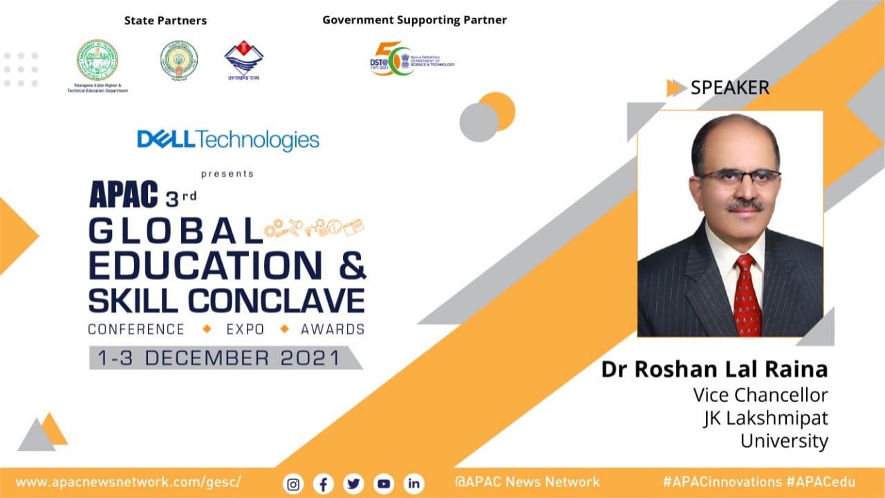 APAC Media - We are delighted to welcome Dr Roshan Lal Raina, Vice ...