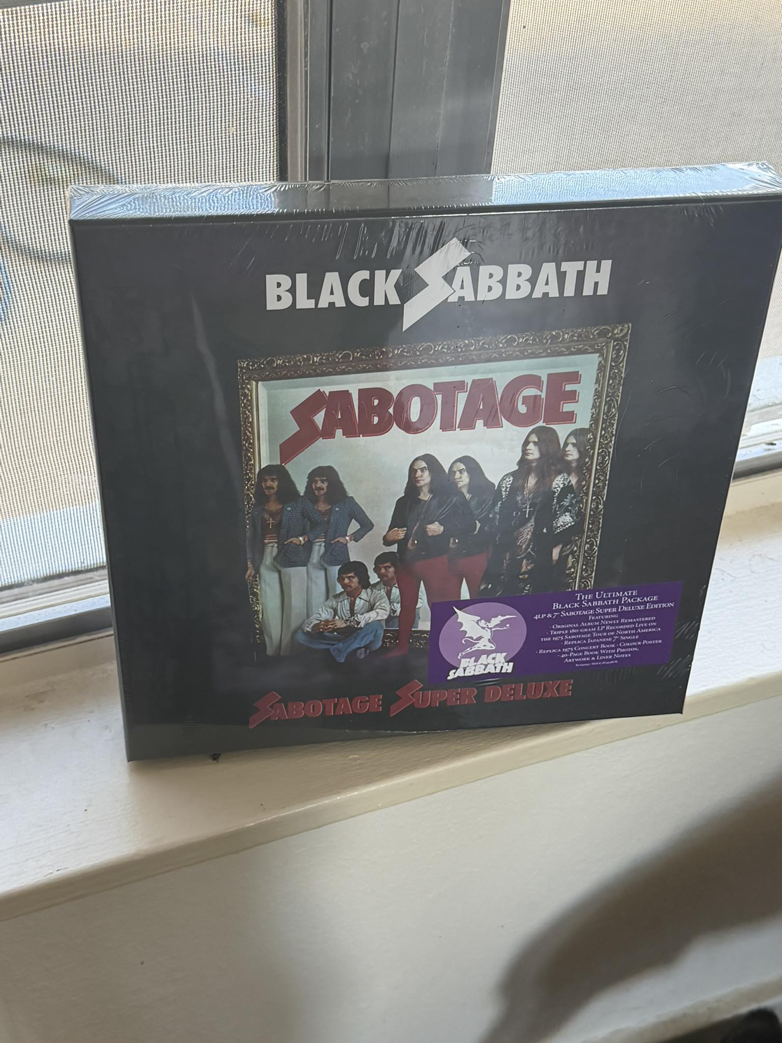 Black Sabbath Sabotage super deluxe vinyl review