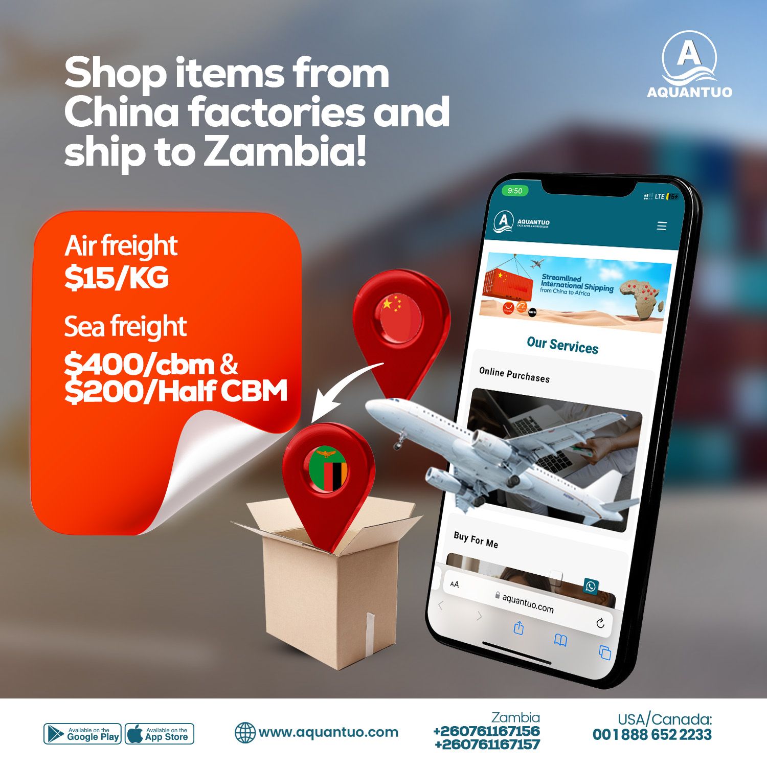 Aquantuo Zambia - Get all your favourite items from... | Facebook