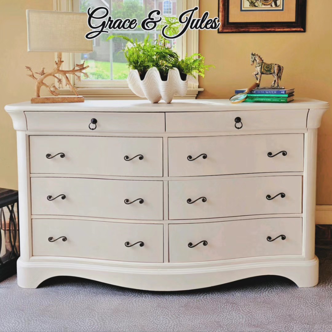 Just finished this dresser inspired by Ballard Degisns' Grace dresser. Just love their furniture!