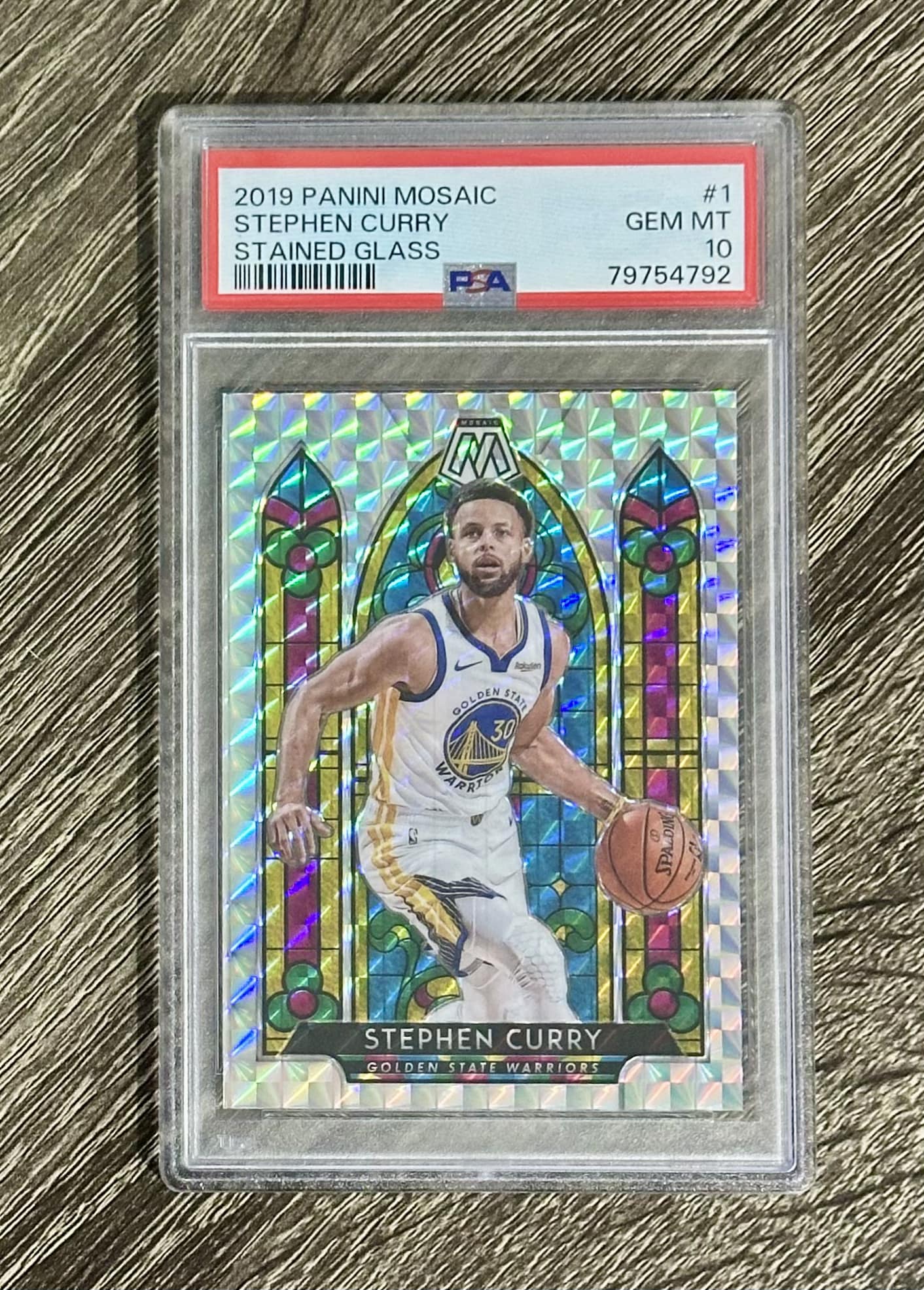 2021 Mosaic National Pride Stephen Curry Genesis PSA 10 card for sale
