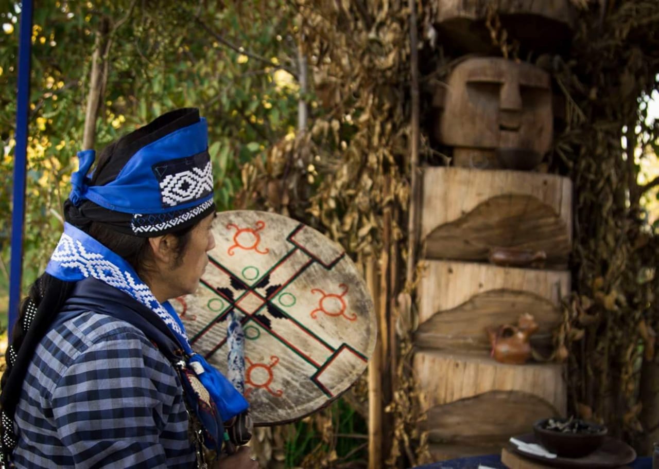 Medicina mapuche con machi