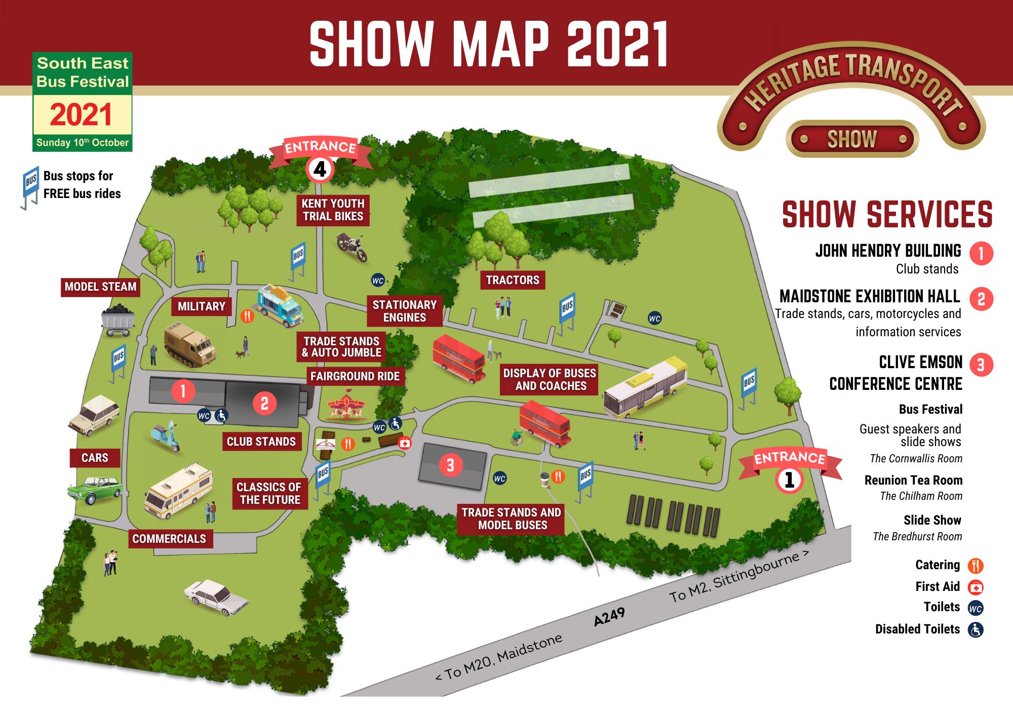 Here is the plan of the... - South East Bus Festival