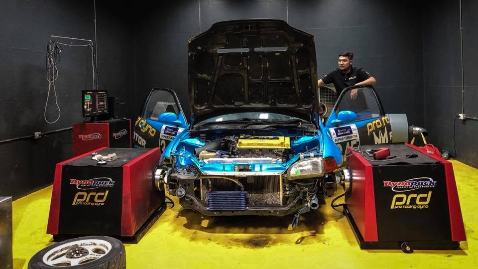 และแล้วก็ได้จูนรถตัวเอง😅 Civic eg... - PRD Pro Racing Dyno