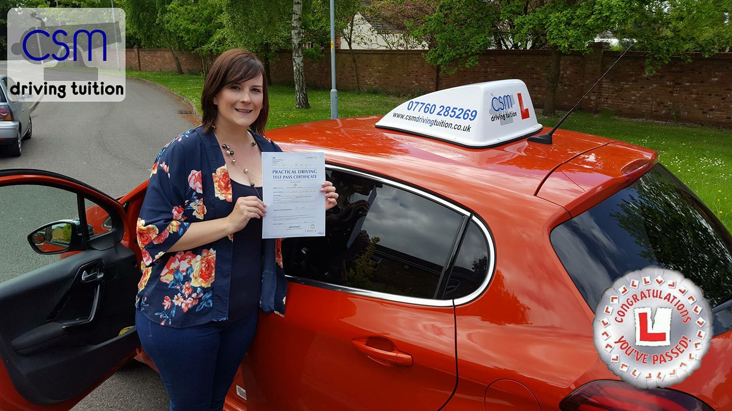 Massive well done to Laura for... - CSM Driving Tuition | Facebook