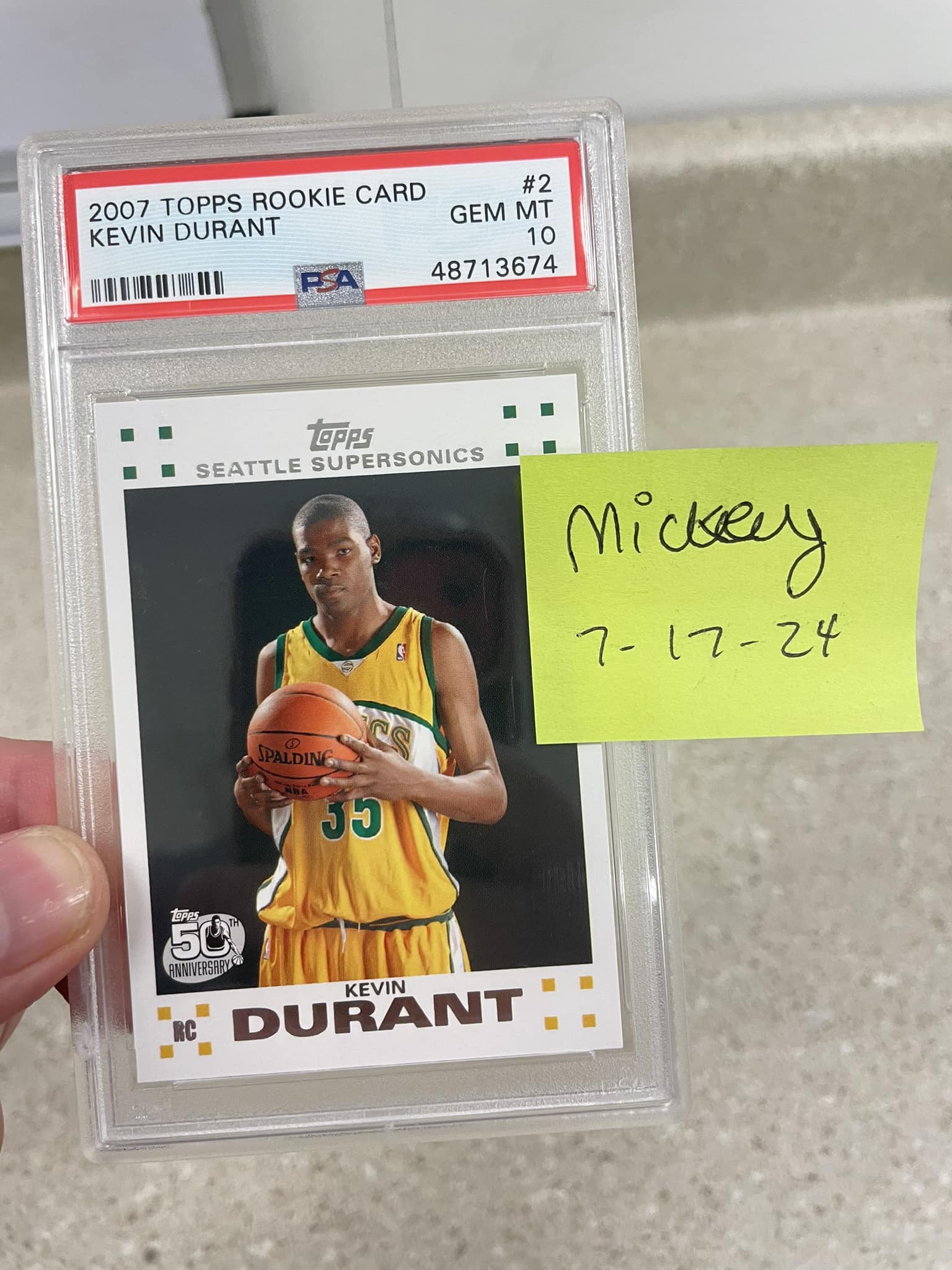 Topps 2007-08 NBA Basketball Rookie Card Set Sealed Kevin Durant 