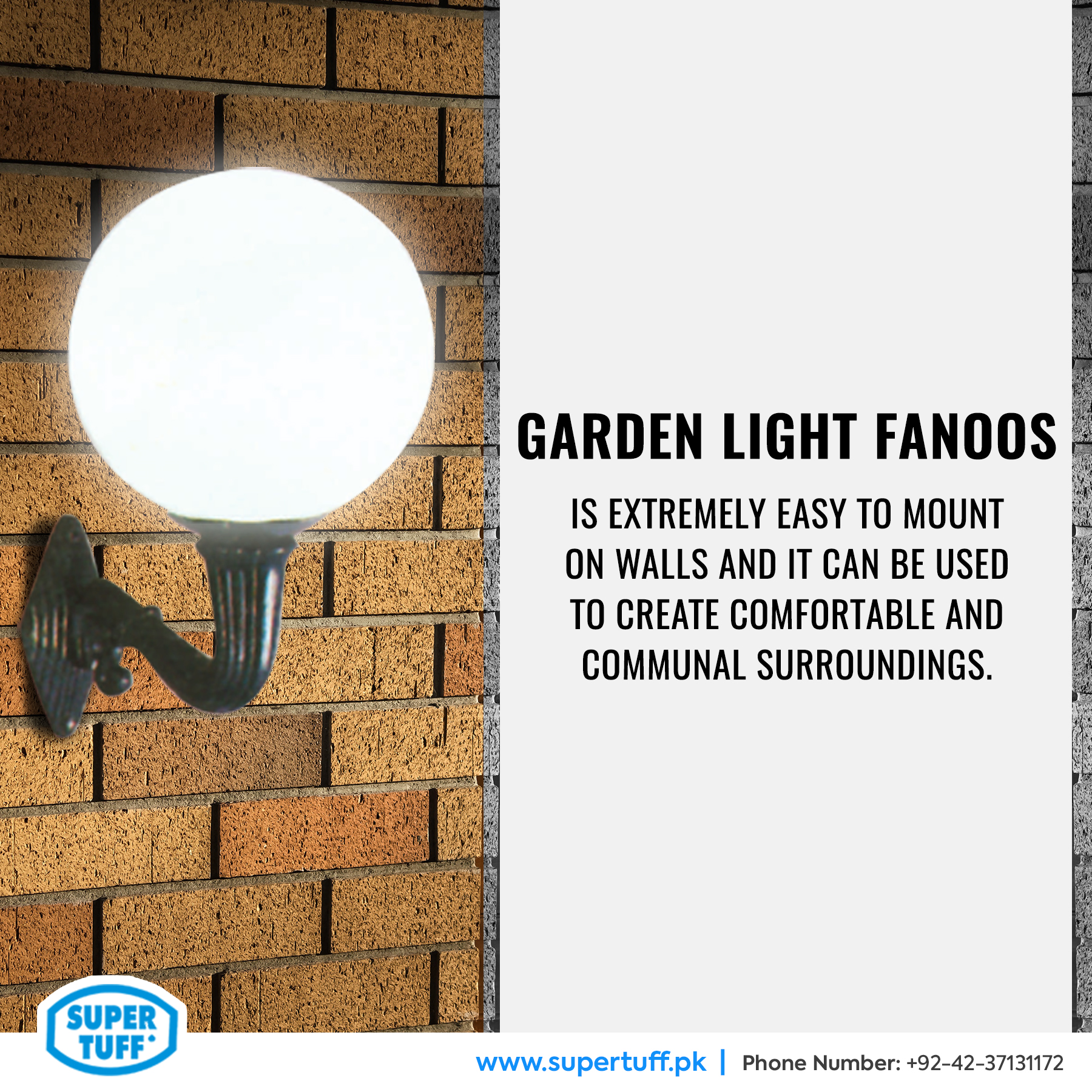Super Tuff Garden light... - Super Tuff by Polycon Pakistan