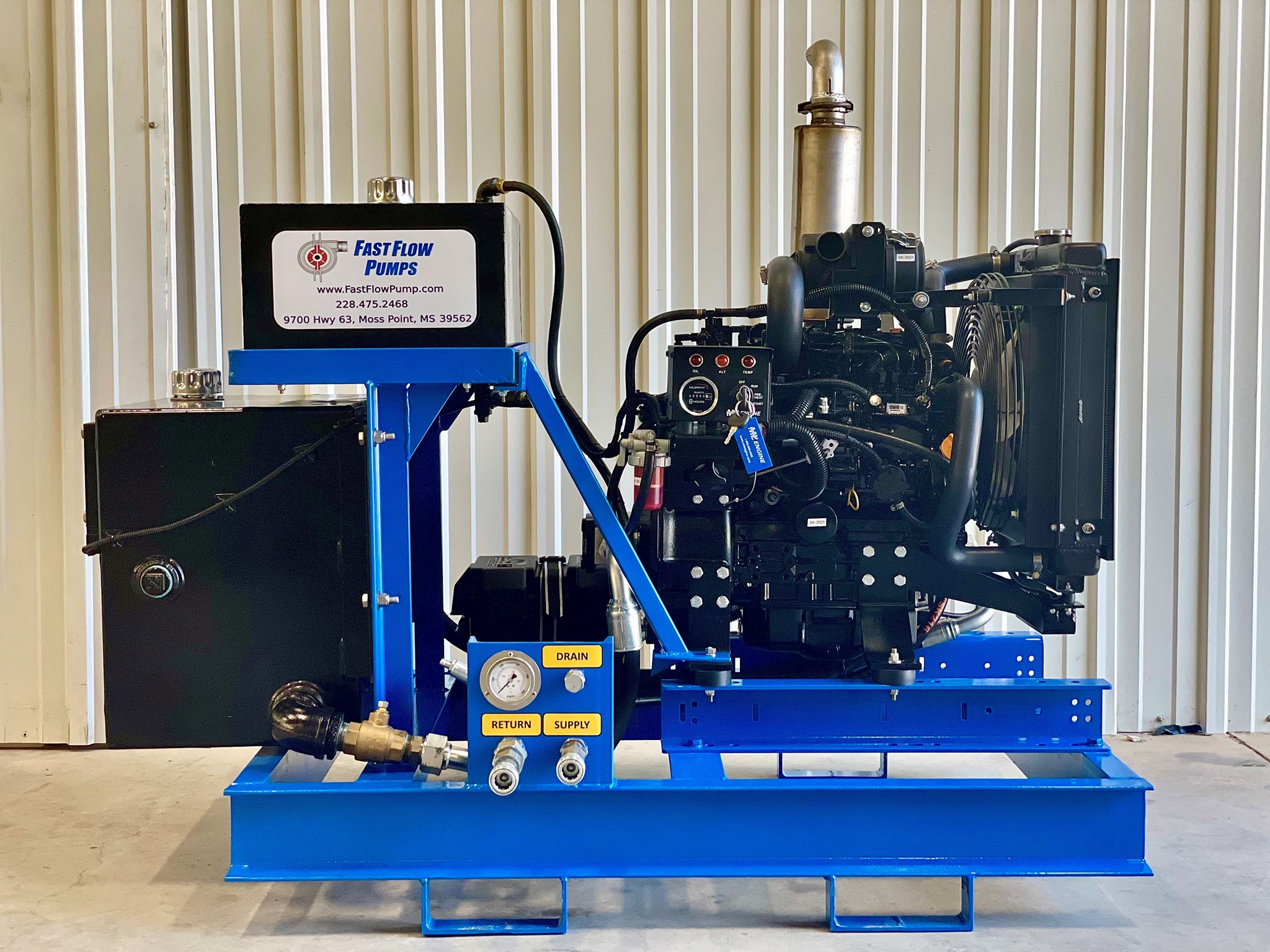 Fast Flow Pumps - How about this custom hydraulic power...