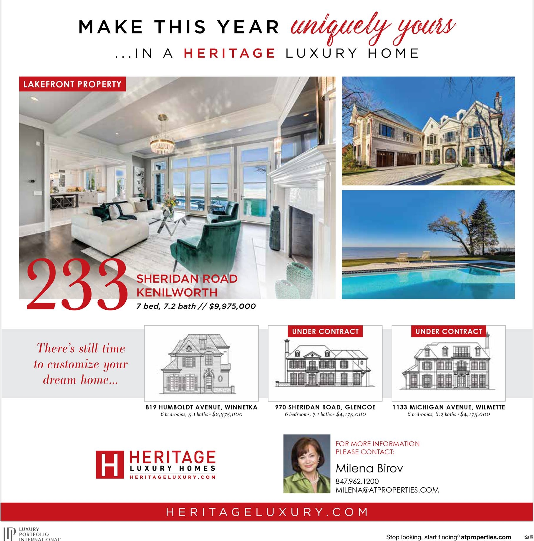Heritage Luxury Homes | Northfield IL