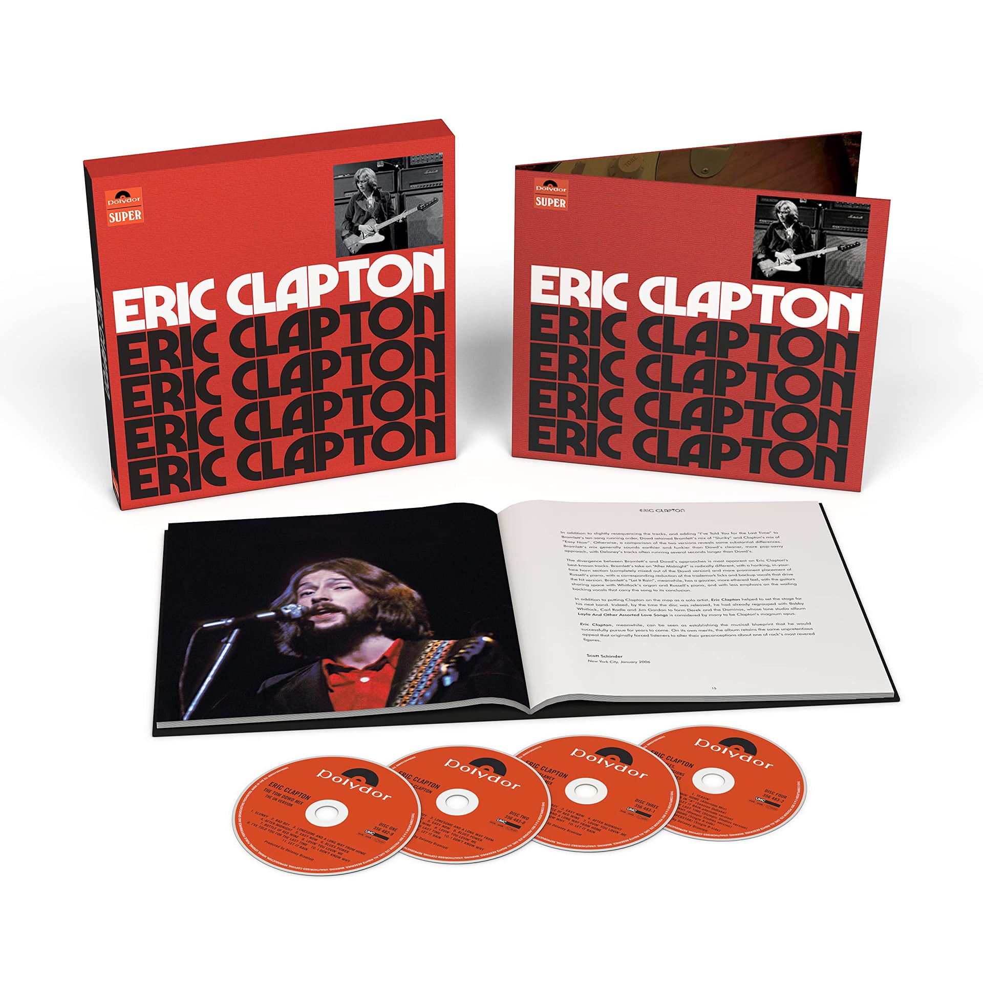 The cover art of Eric's album 'Happy Xmas,' drawn by Clapton