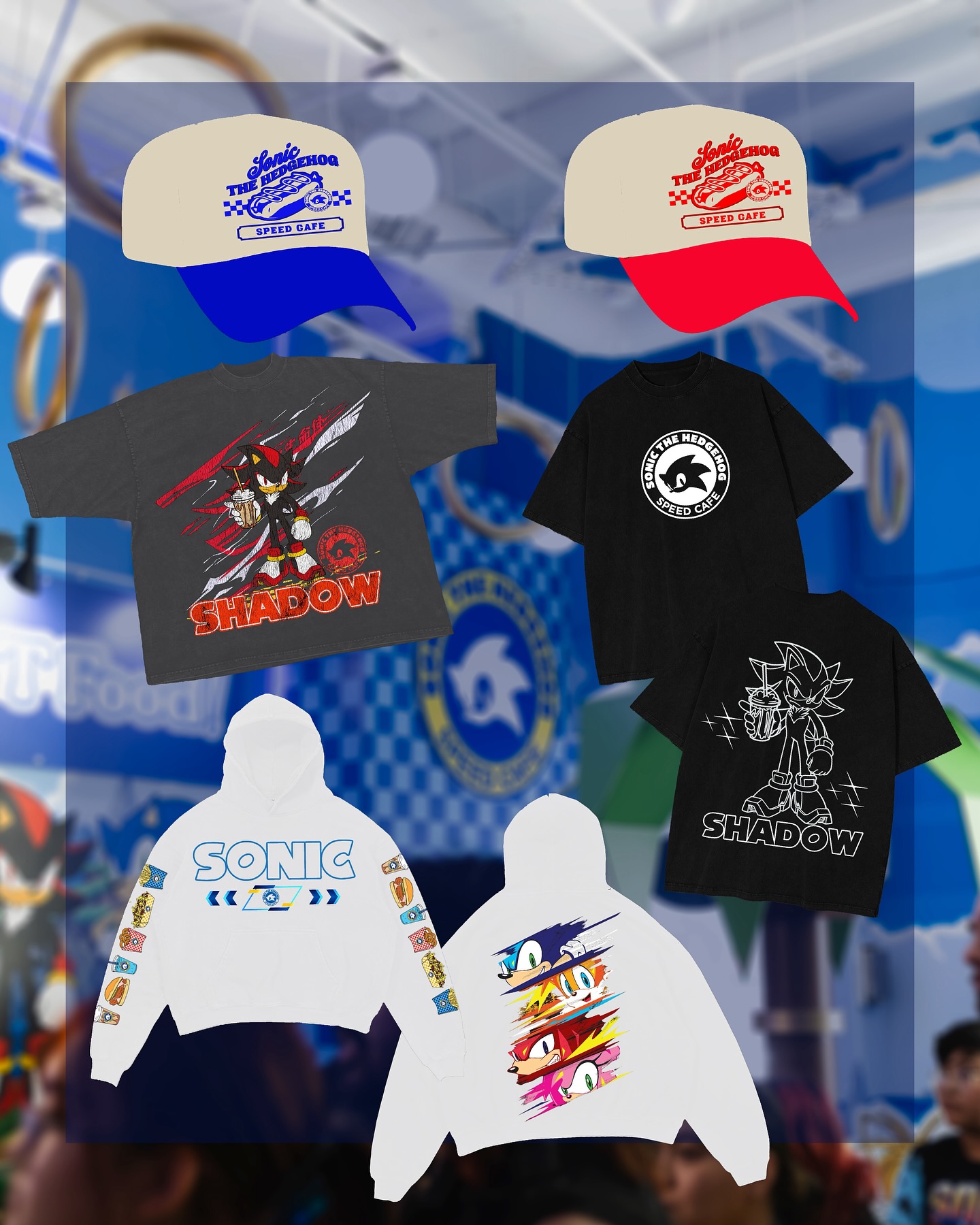 🚨 ALERT!! NEW MERCH DROP!!... - Sonic The Hedgehog Speed Cafe | Facebook