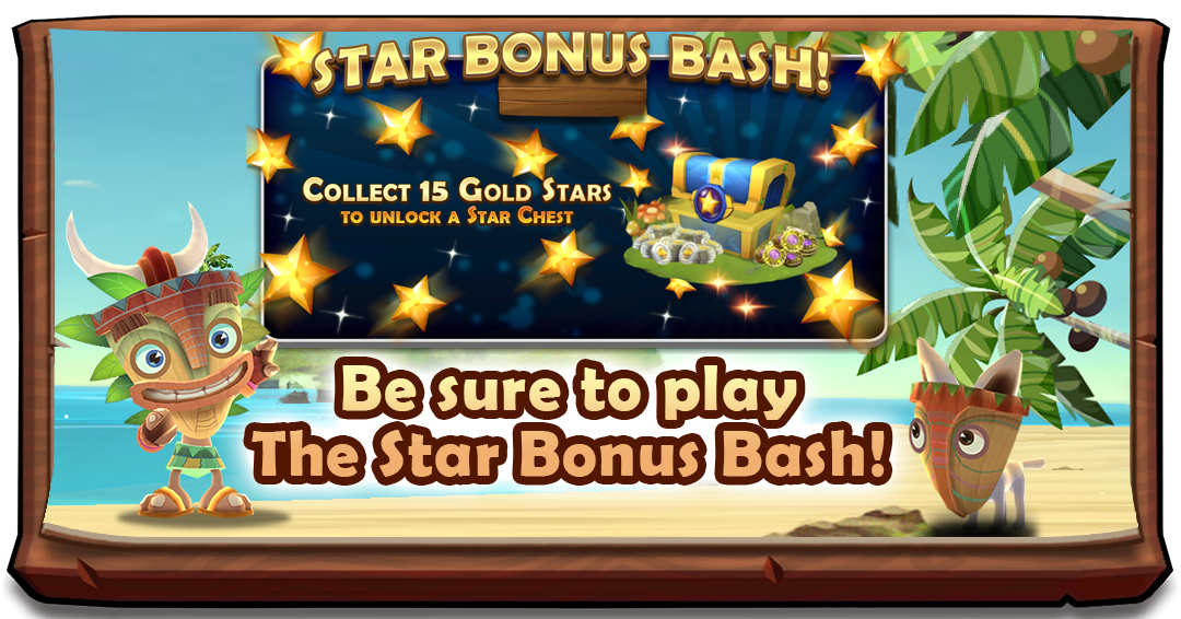 Tiki Solitaire Tripeaks Don T Miss Out On The New Star Bonus Bash Hop Back Into The Game And Give It A Whirl Tripeaksleaderboard Appspot Com Rest Tripeaks Deeplinks Mobile Cid Facebook