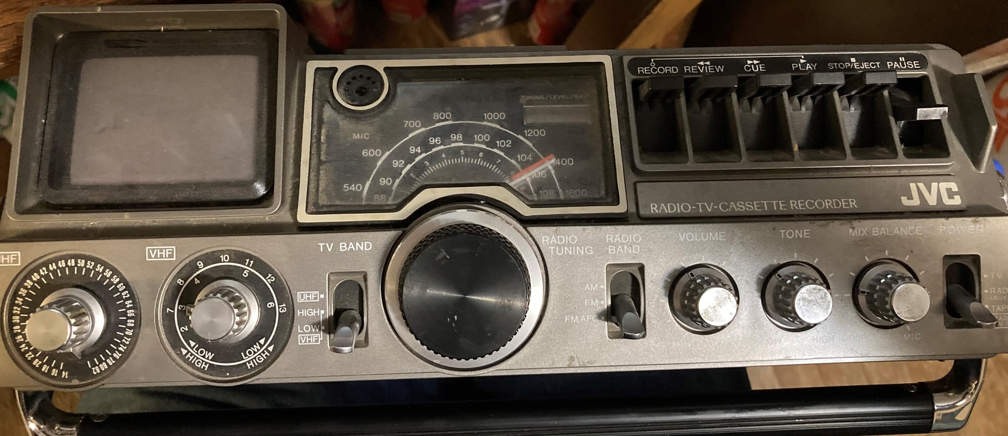 70s Vintage 1978 JVC Radio/TV/Cassette Recorder Model 3070