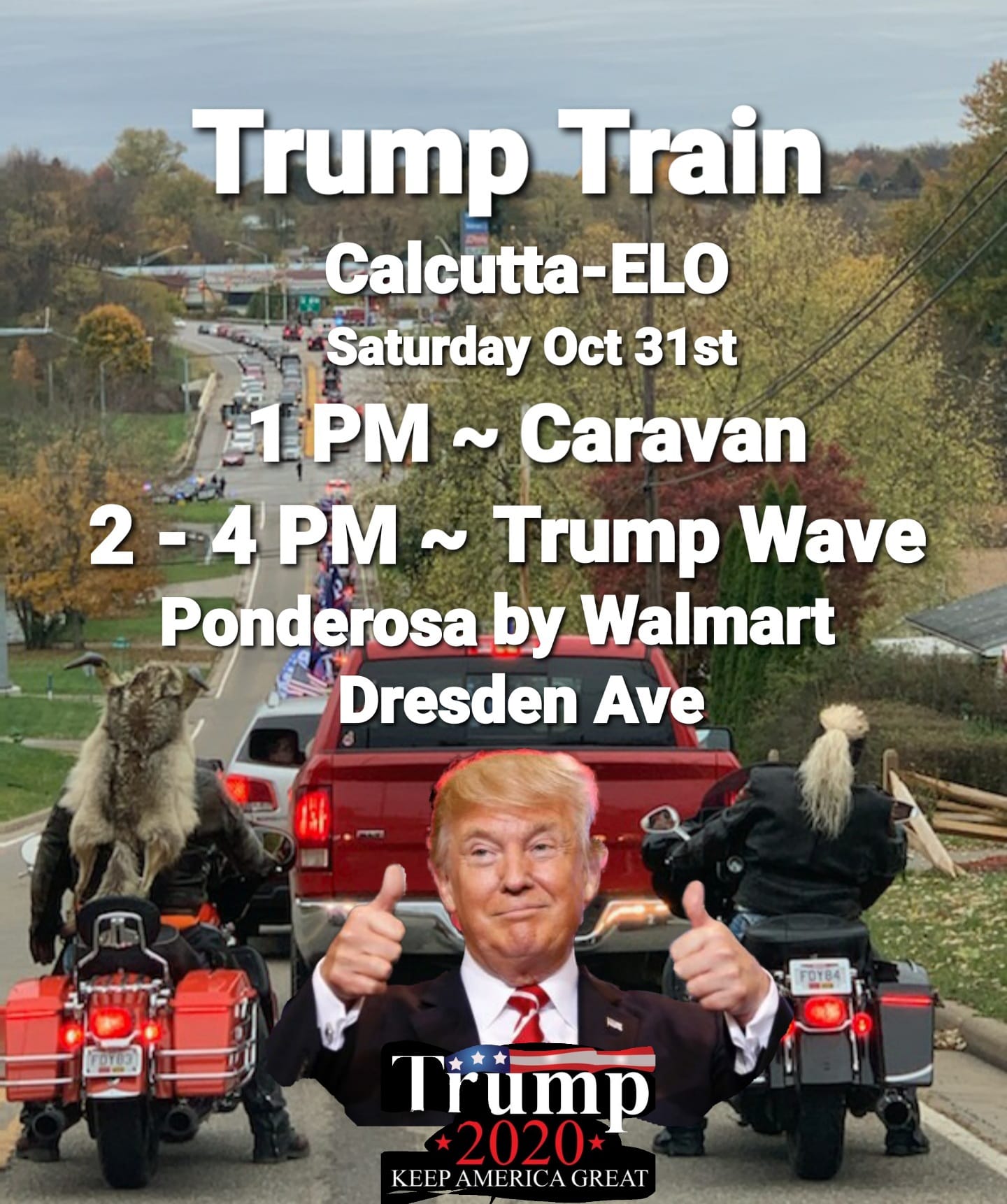 MINI-TRUMP TRAIN &... - Columbiana County Republican Party