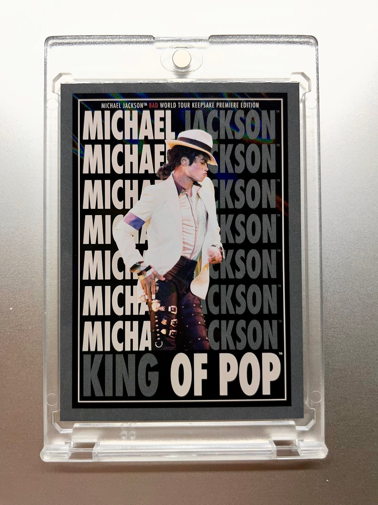 一日標2025 Keepsake Michael Jackson Bad World Tour限量卡競標