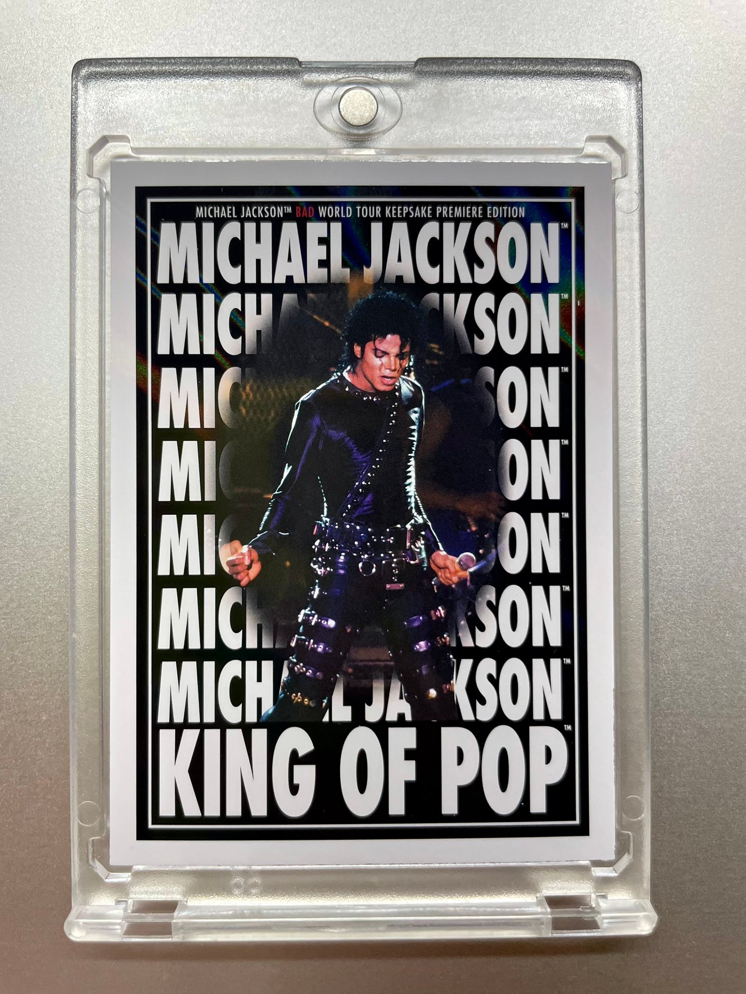 一日標2025 Keepsake Michael Jackson Bad World Tour限量卡競標