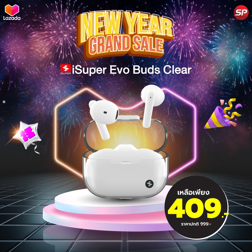 ISuper Thailand - 💬 iSuper Evo Buds Clear หูฟัง EarBuds... | Facebook