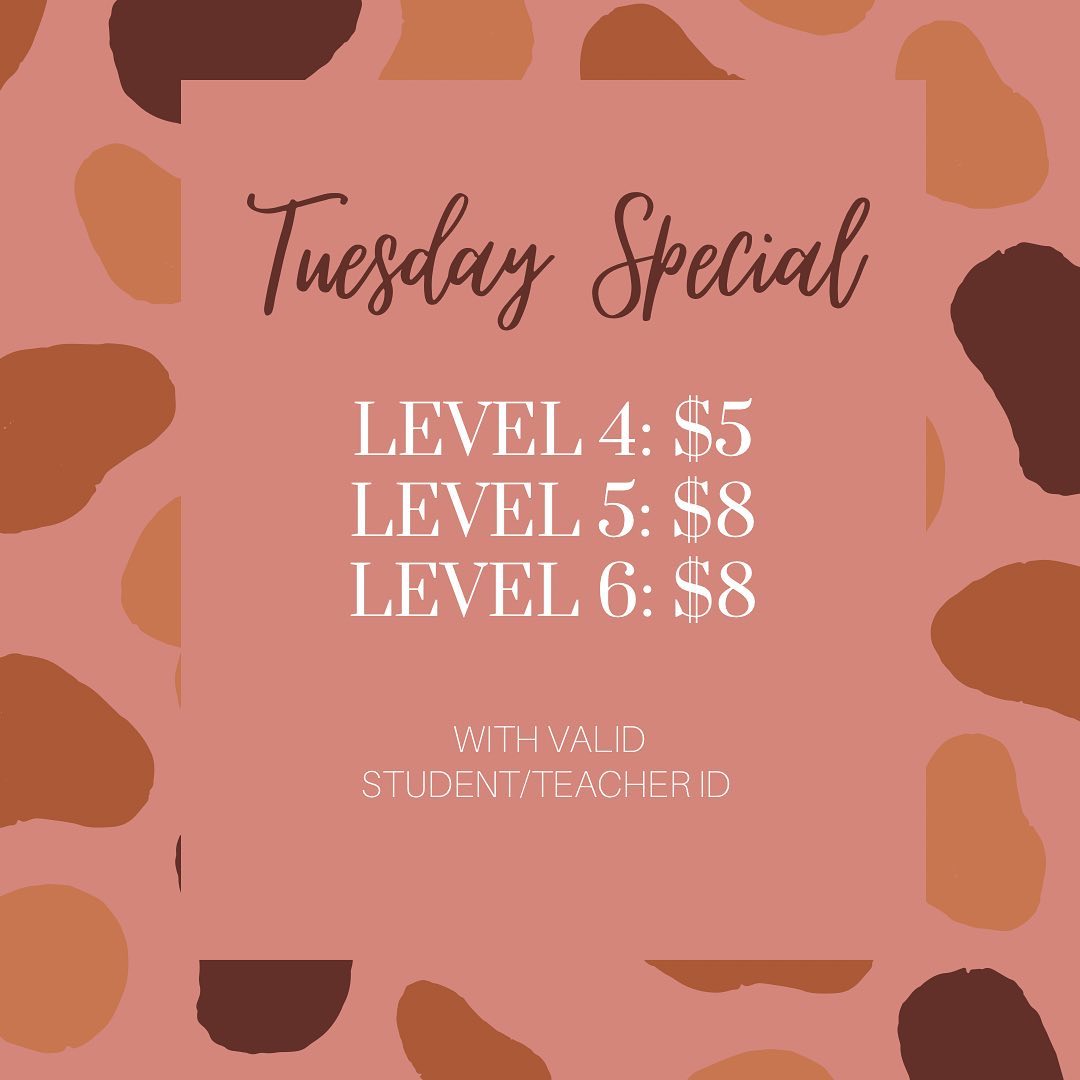 Tropical Tan - Happy Tuesday 🤩 Bring in a valid...