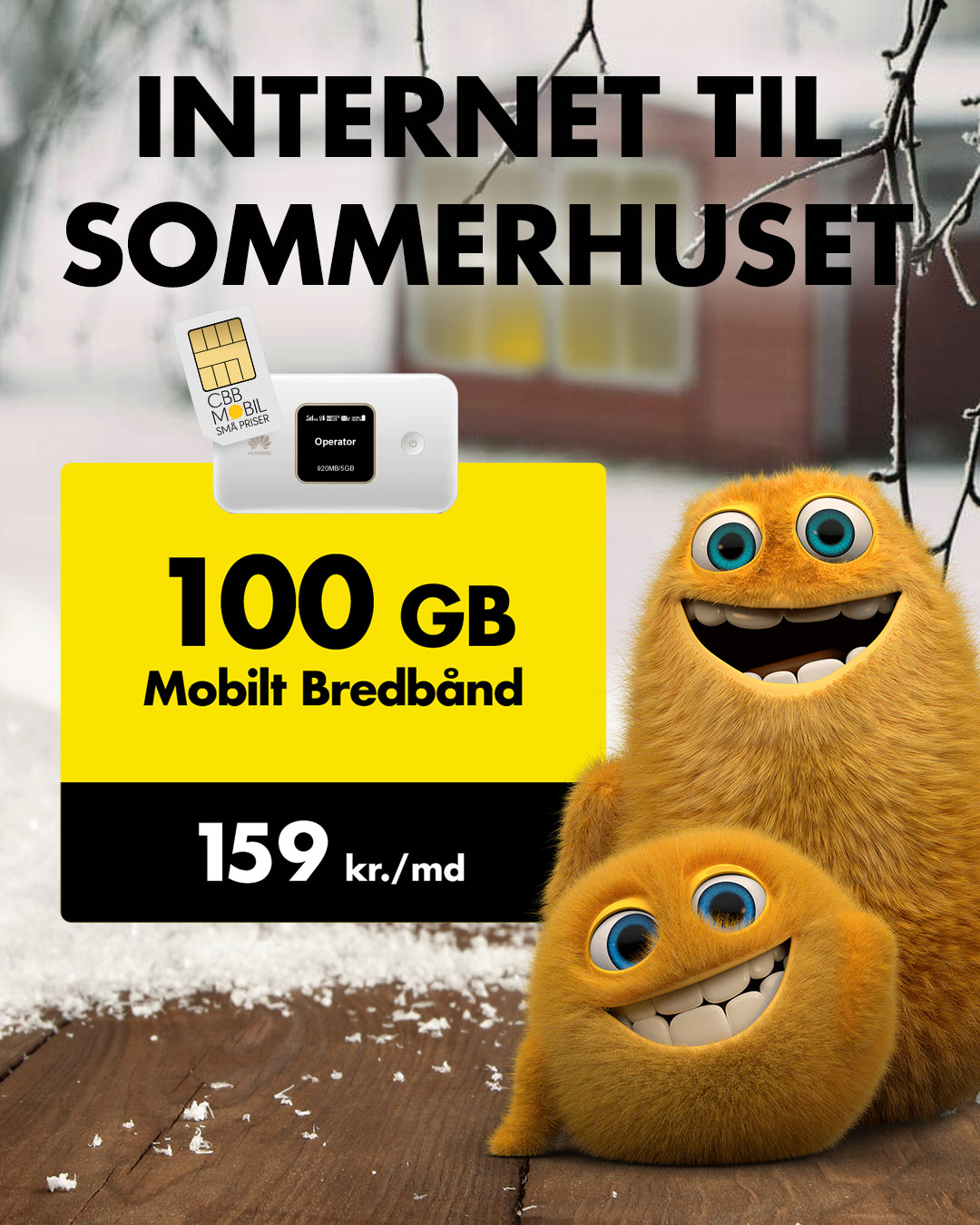 CBB Mobil - Skal I holde vinterferie i sommerhus? Så er CBB Mobilt ...