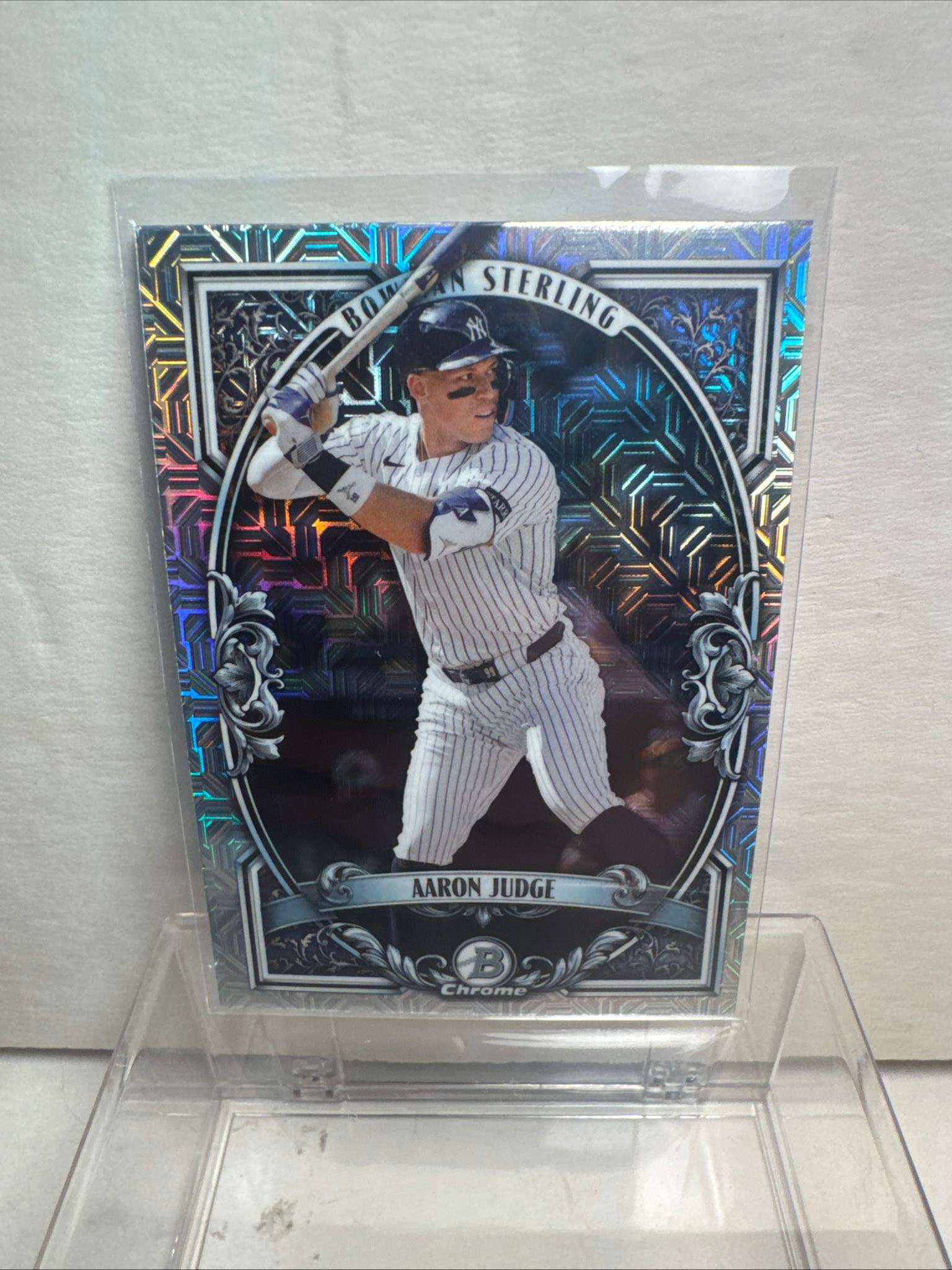 2026 Bowman Chrome Prospect Auto Yairo Padilla and Aaron Judge cards