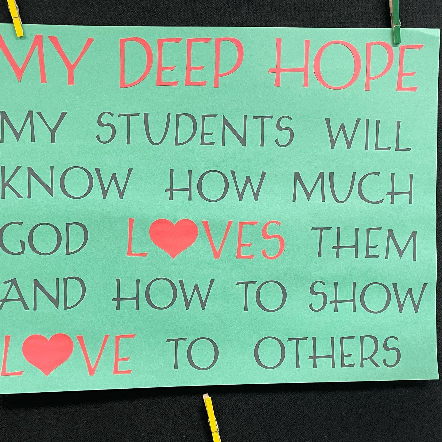 What is your deep hope for... - Grand Haven Christian School
