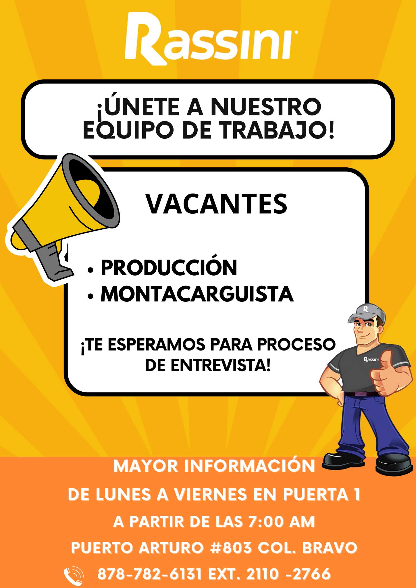 Bolsa de trabajo Rassini