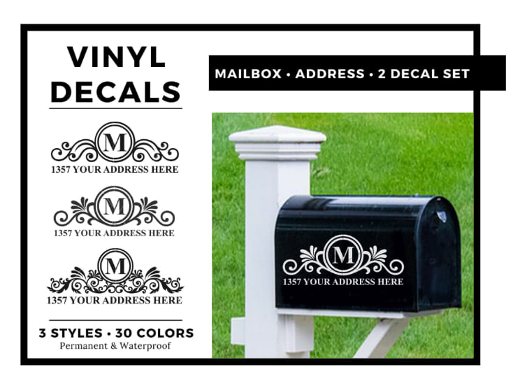 8 Arms Graphics - • Mailbox Decals • Customize your own... | Facebook