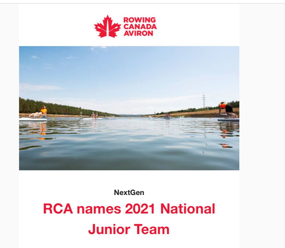 Congratulations to two of... - Don Rowing Club of Mississauga