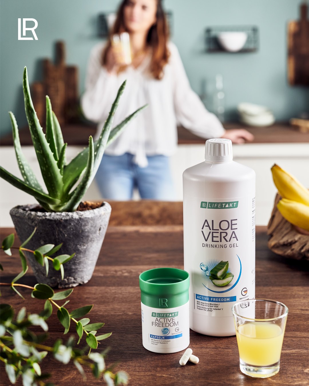 LR Lifetakt Gel à Boire Aloe Vera Active Freedom - Super Aliment Pour La Digestion - Neuf