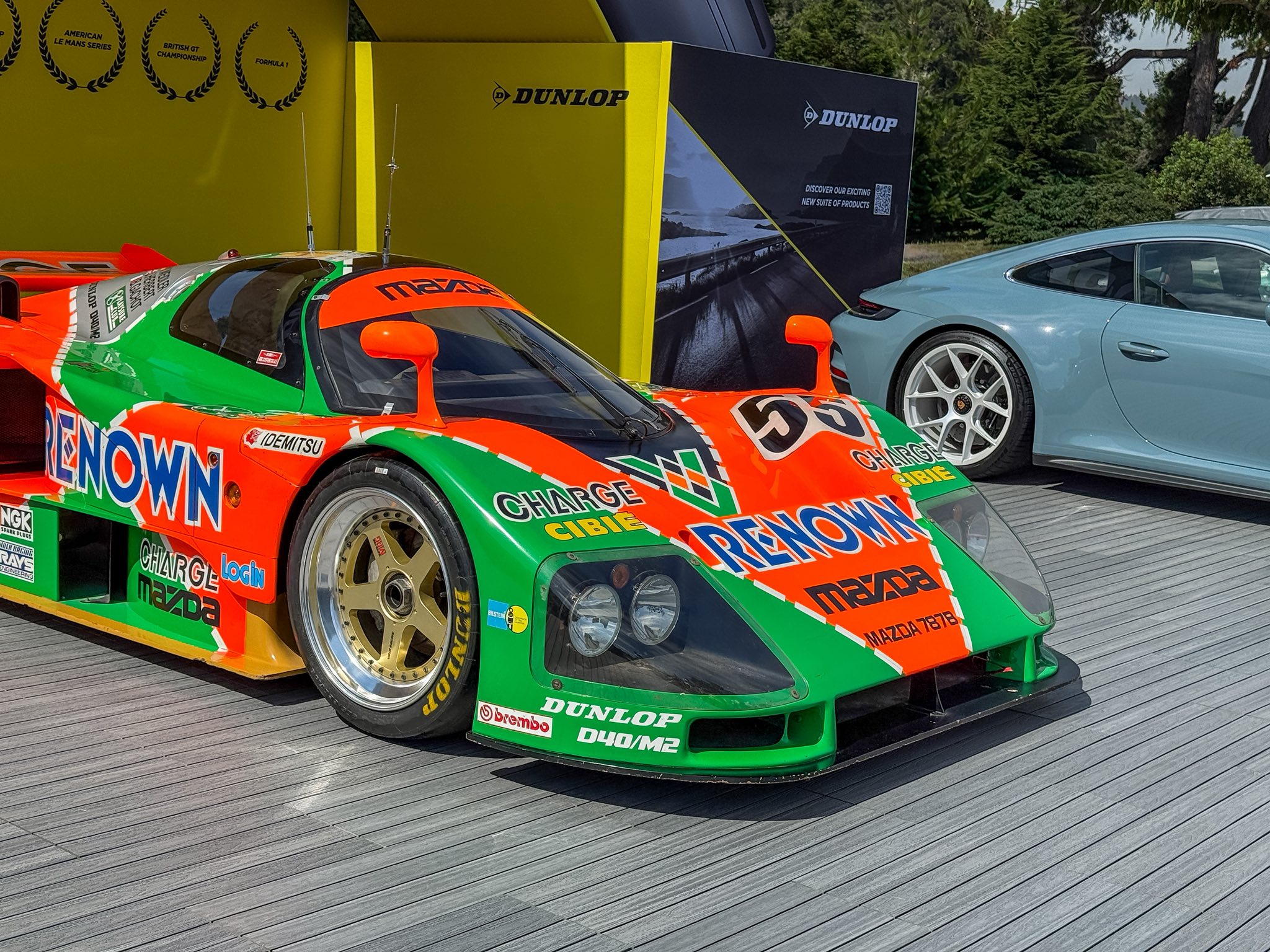 Mazda 767B and MXR-01 at 1992 Suzuka 500km