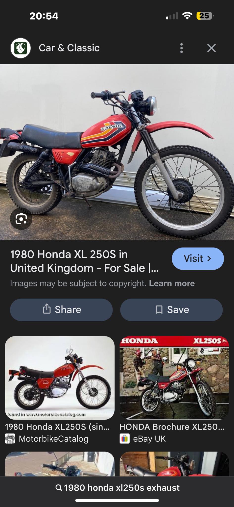 Honda xl250s parts for sale in uk