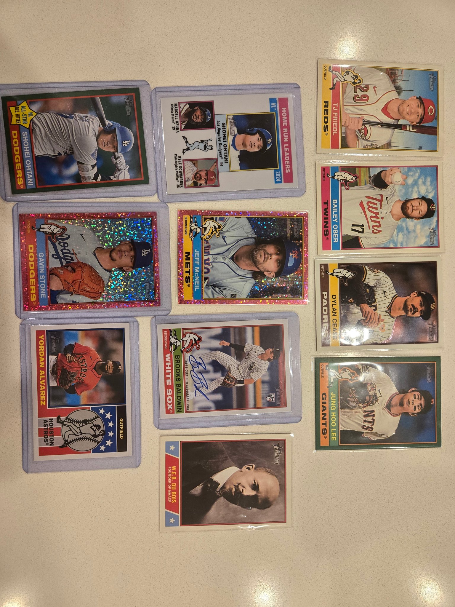 MLB Topps 2022 Heritage Baseball Sports Cards 35 Cards