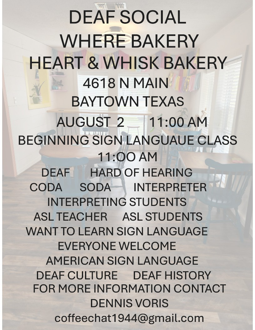 Houston ASL Interpreter Student Association | Everyone is welcome to ...
