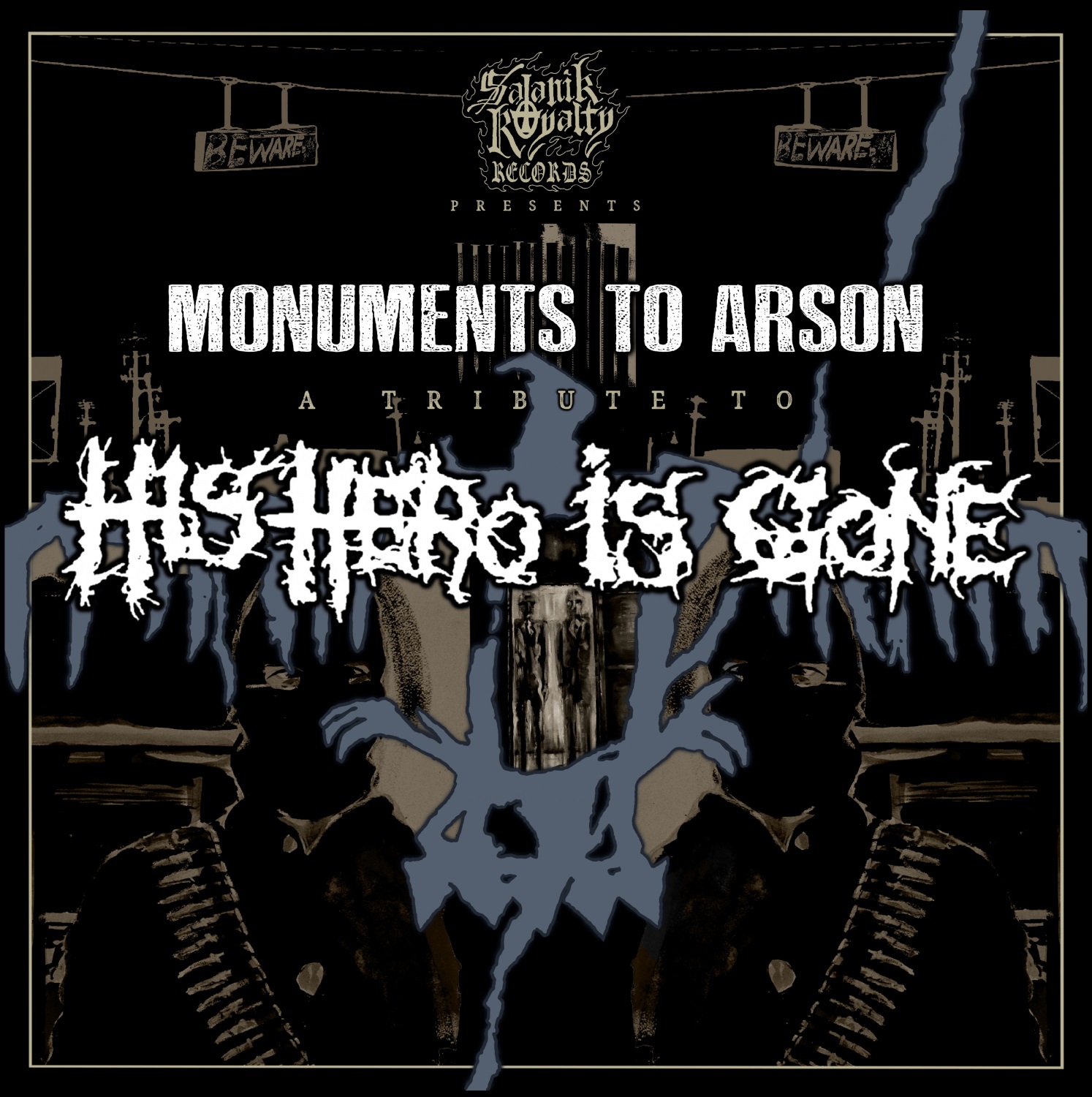 His Hero is Gone - Fifteen Counts of Arson LP Test Pressing. Prank