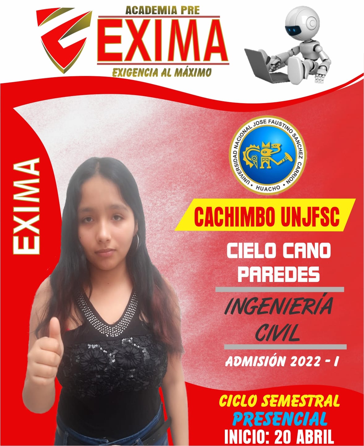 ️FELICITAMOS A NUESTRO... - Academia Preuniversitaria EXIMA