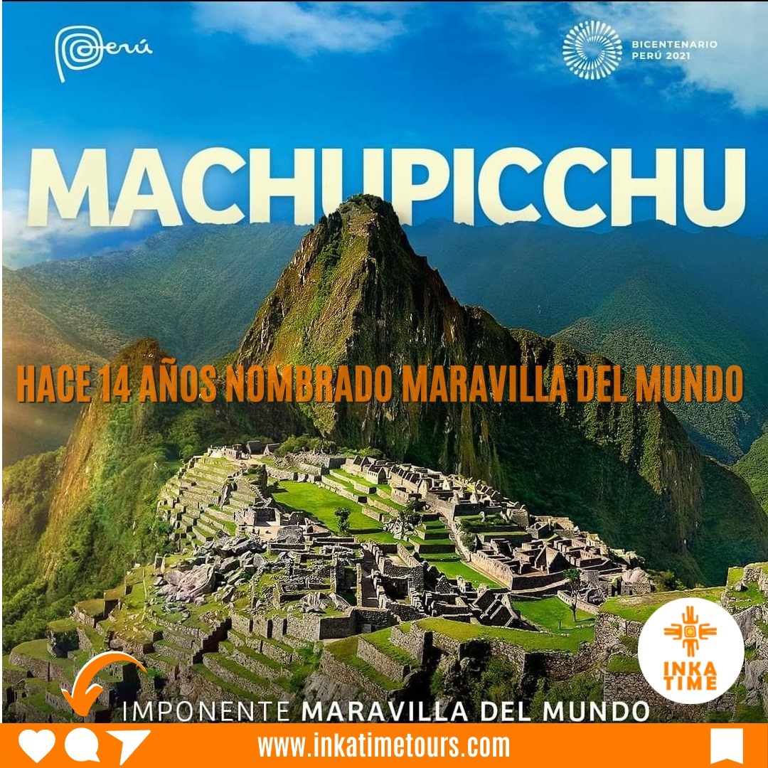 INKA TIME Tours Cusco, Peru - 😇 Hace 14 años fuiste nombrado como una ...