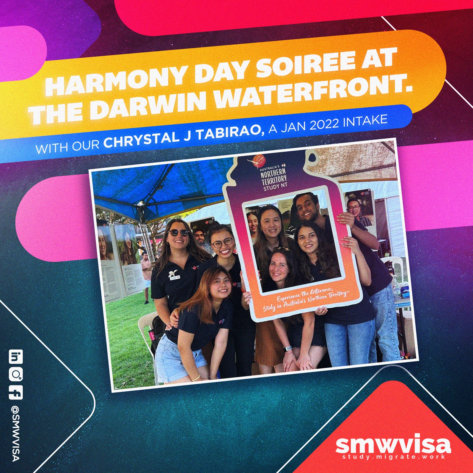 SMW Visa - Chrystal J Tabirao from January 2022 intake at...