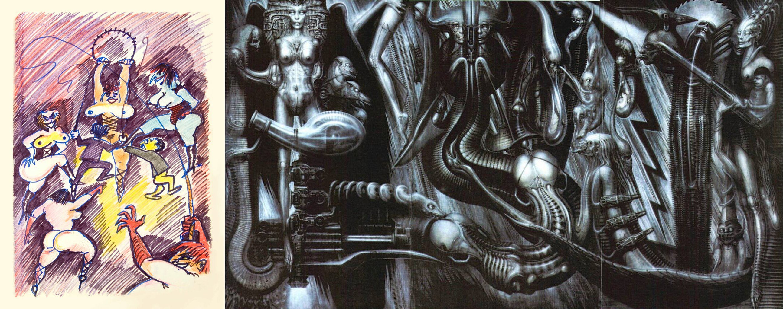 H . R . Giger** # **Anima Mia ( 1980 - 82 )**