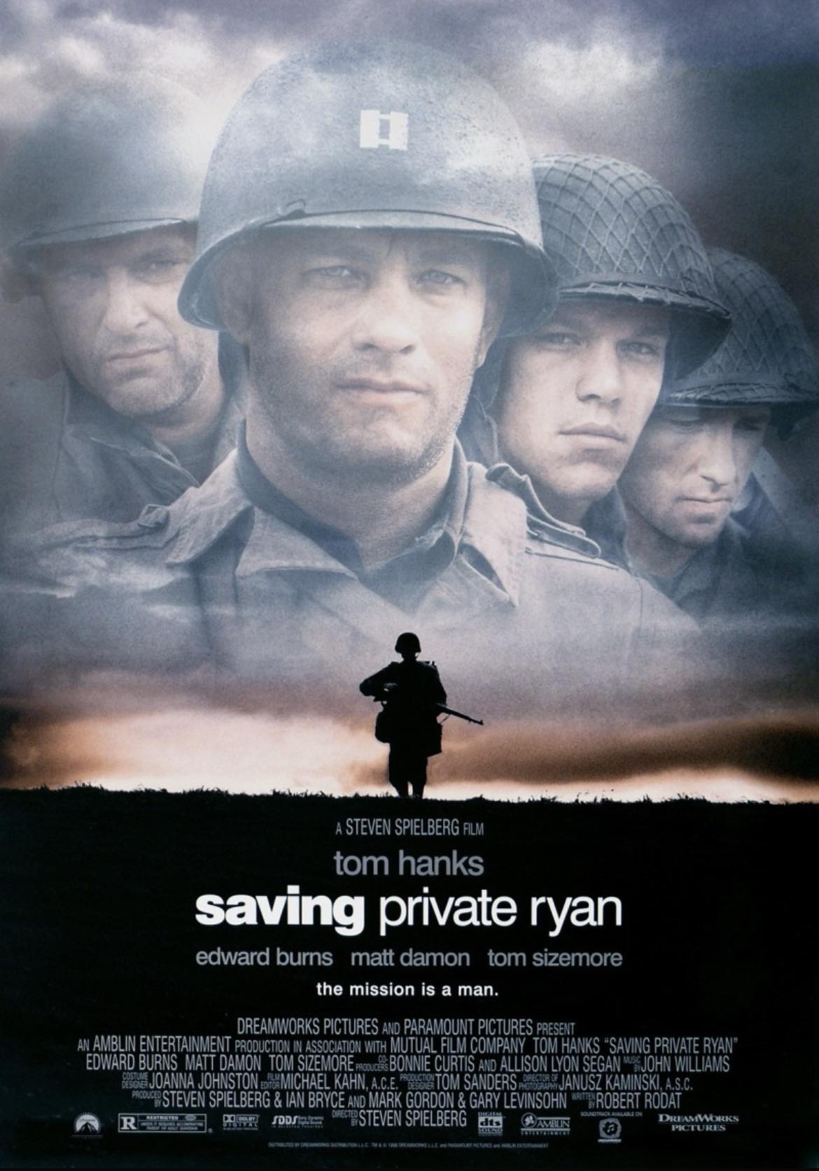 Saving Private Ryan signed art print by Matt Damon for sale