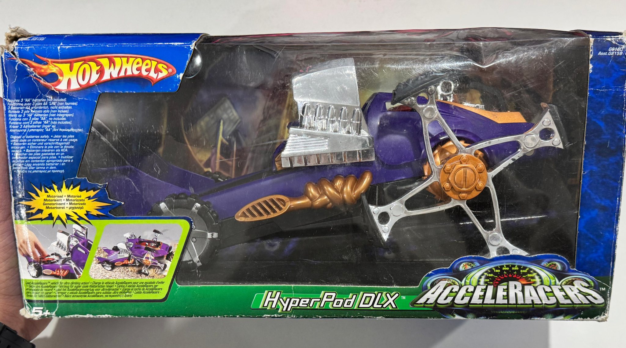 Completing Hot Wheels Acceleracers gen 1 collection with Hyperpod