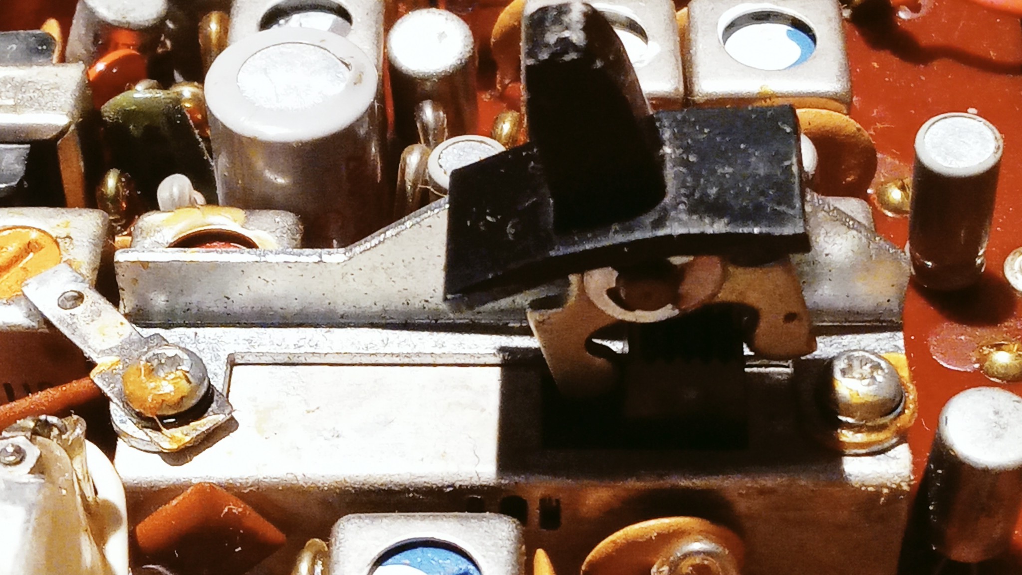 Vintage transistors in westinghouse radio
